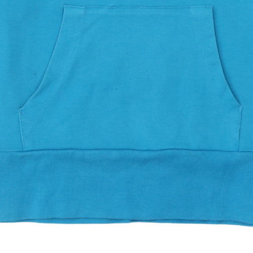 Ellesse Womens Blue Hooded Pullover Sweatshirt Size 14