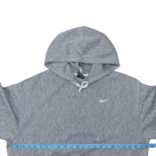 Nike Women’s Grey Dri-FIT Pullover Hoodie Medium