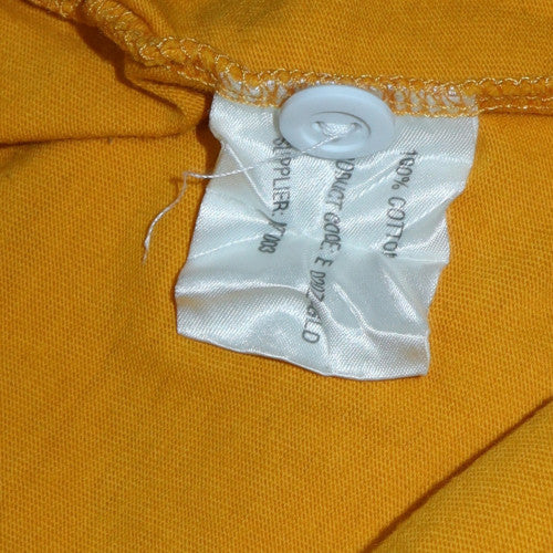 Cotton Traders Men's Yellow XL Pullover Rugby Sweatshirt