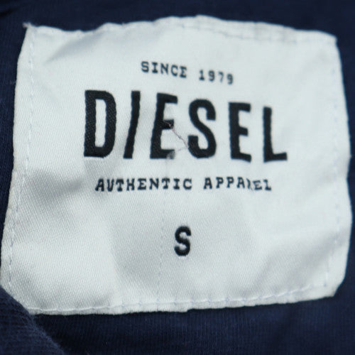 Diesel Mens Multicoloured Pullover Hoodie Size S Regular Fit