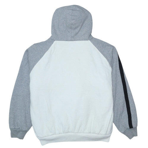 Lee Cooper Men's Grey Full Zip Hoodie Medium Fleece Lined