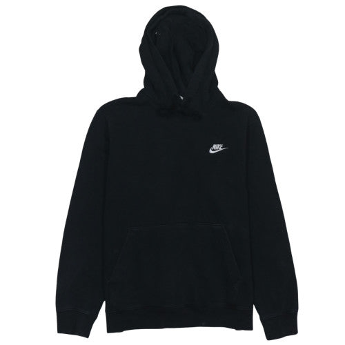 Nike Women's Black Pullover Hoodie Medium Cotton Blend