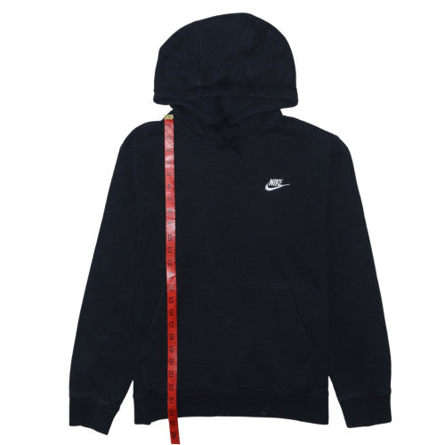 Nike Women's Black Pullover Hoodie Medium Cotton Blend