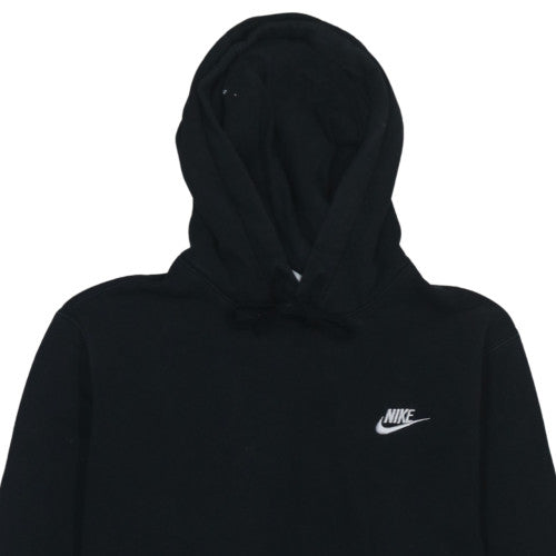 Nike Women's Black Pullover Hoodie Medium Cotton Blend
