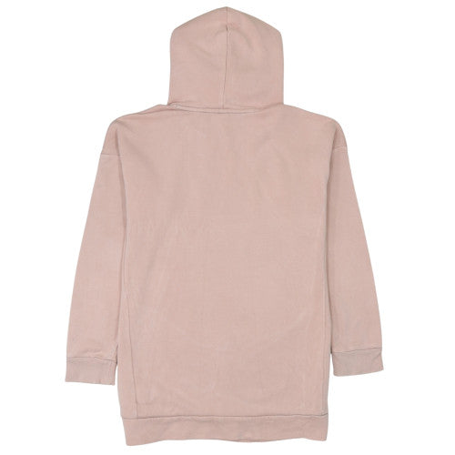 Adidas Womens Pink Long Sleeve Pullover Hoodie Size 12 Casual