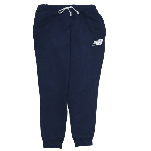 New Balance Men's Blue Jogger Sweatpants M Tapered Fit Activewear