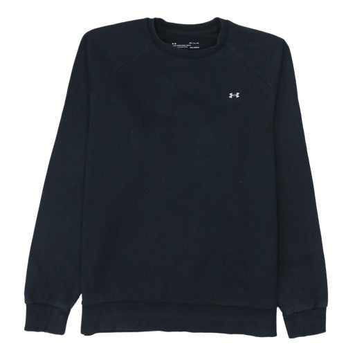 Under Armour Men's Black Medium Crew Neck Pullover Sweatshirt