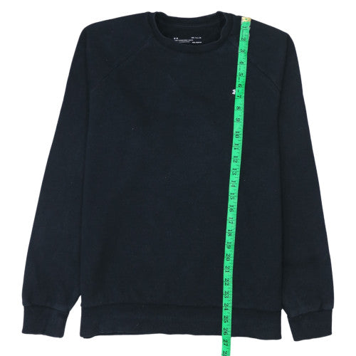 Under Armour Men's Black Medium Crew Neck Pullover Sweatshirt