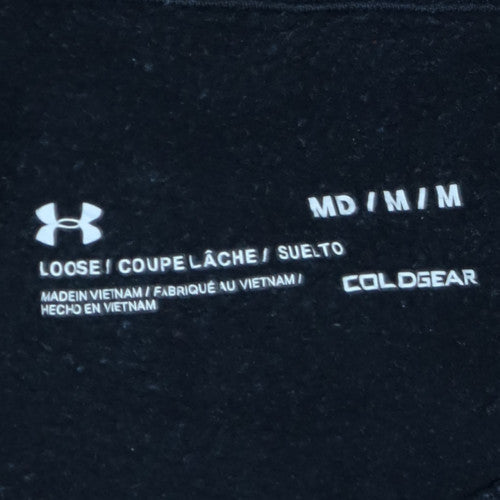 Under Armour Men's Black Medium Crew Neck Pullover Sweatshirt