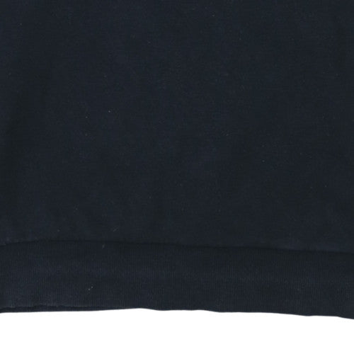 Under Armour Men's Black Medium Crew Neck Pullover Sweatshirt