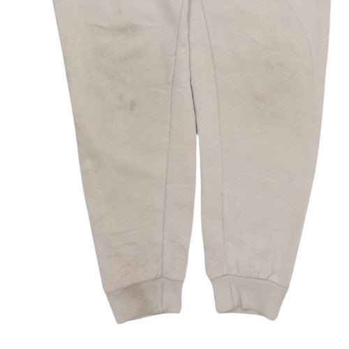 Fila Men's Beige Jogger Sweatpants S Regular Fit Elastic Waist