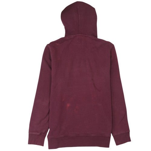 Levi's Men's Red Pullover Hoodie L Logo Fleece Sweatshirt