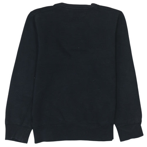 Adidas Men’s Black Crew Neck Sweatshirt S Regular Fit Pullover