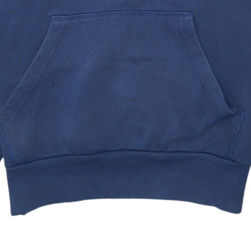 Ellesse Men's Blue Pullover Hoodie XS Logo Graphic Fleece
