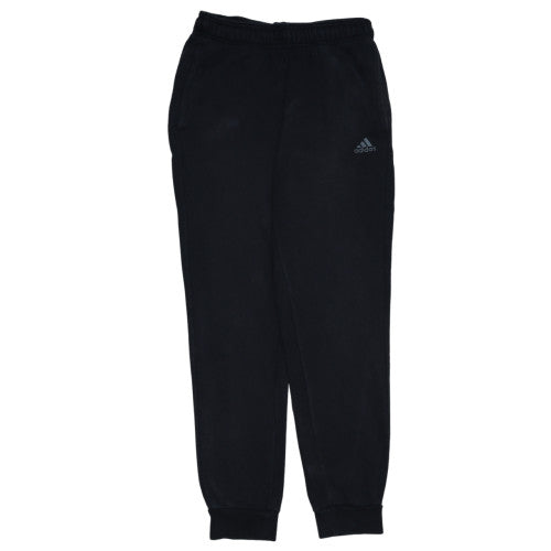 Adidas Men’s Black Fleece Jogger Trousers Size L Regular Fit