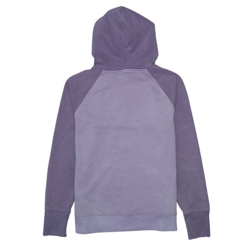 Champion Womens Purple Pullover Hoodie Medium Cotton Blend