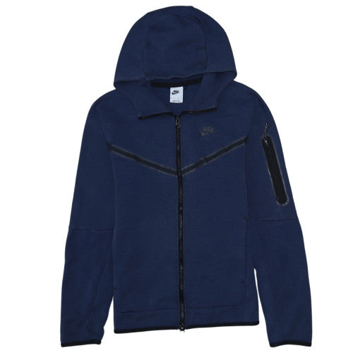 Nike Men's Blue Full Zip Hoodie XS Fleece Sportswear