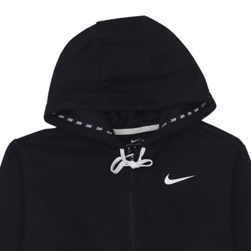Nike Women's Black Dri-FIT Full Zip Hoodie Size M