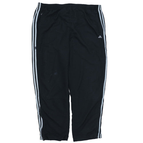 Adidas Mens Black 2XL Track Pants Woven Activewear Trousers