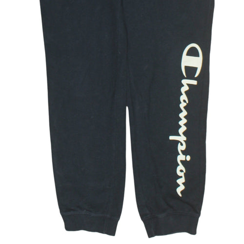 Champion Men's Black Medium Jogger Sweatpants Cotton Blend