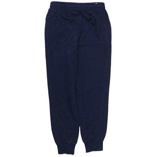 Puma Men's Blue Jogger Sweatpants Size S Fleece Regular Fit