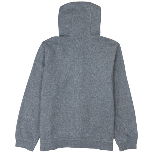 Nike Boys Grey Full Zip Fleece Hoodie L Regular Fit