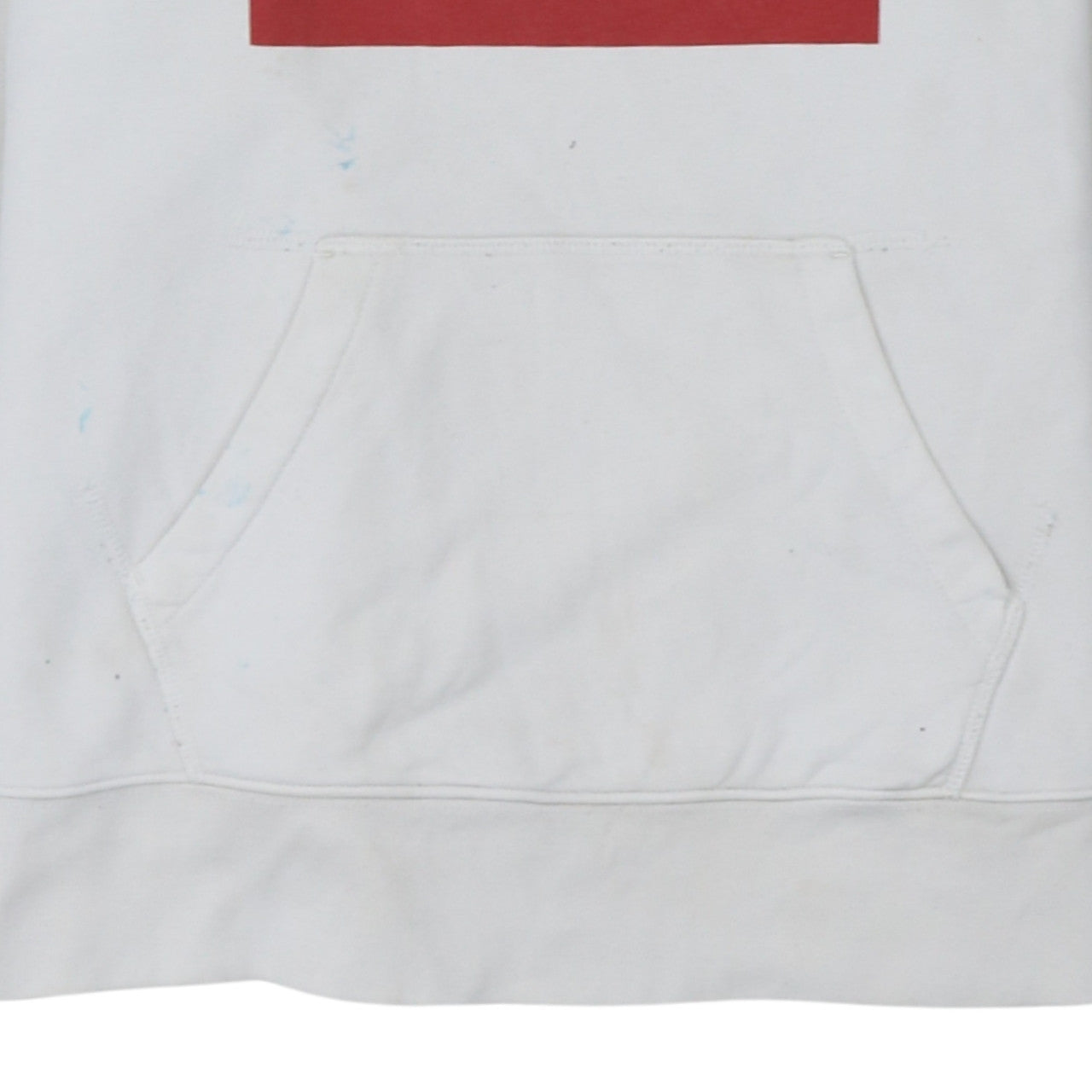 Levi's Men's White Graphic Logo Pullover Hoodie Size S