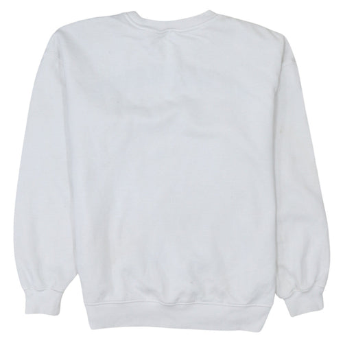 H&M Girls White Mickey Mouse Graphic Pullover Sweatshirt 13-14 Years