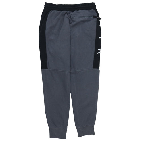 Nike Air Men's Grey Jogger Sweatpants M Regular Fit Fleece Activewear