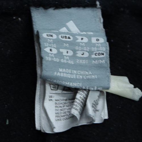Adidas Women's Black Track Pants Size 12-14 Regular Fit
