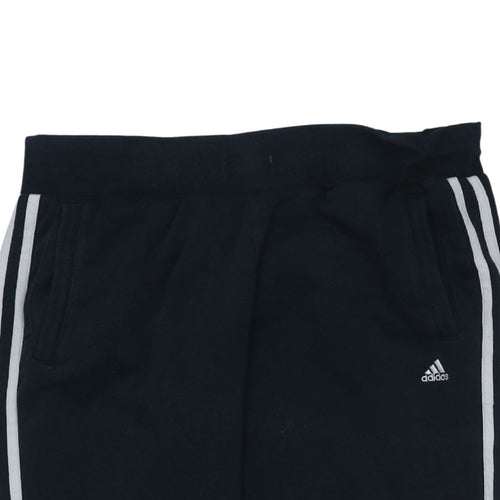 Adidas Women's Black Track Pants Size 12-14 Regular Fit