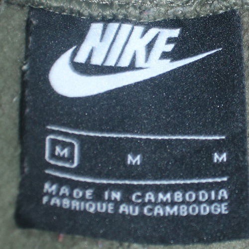 Nike Men's Green Fleece Jogger Cargo Trousers Size M