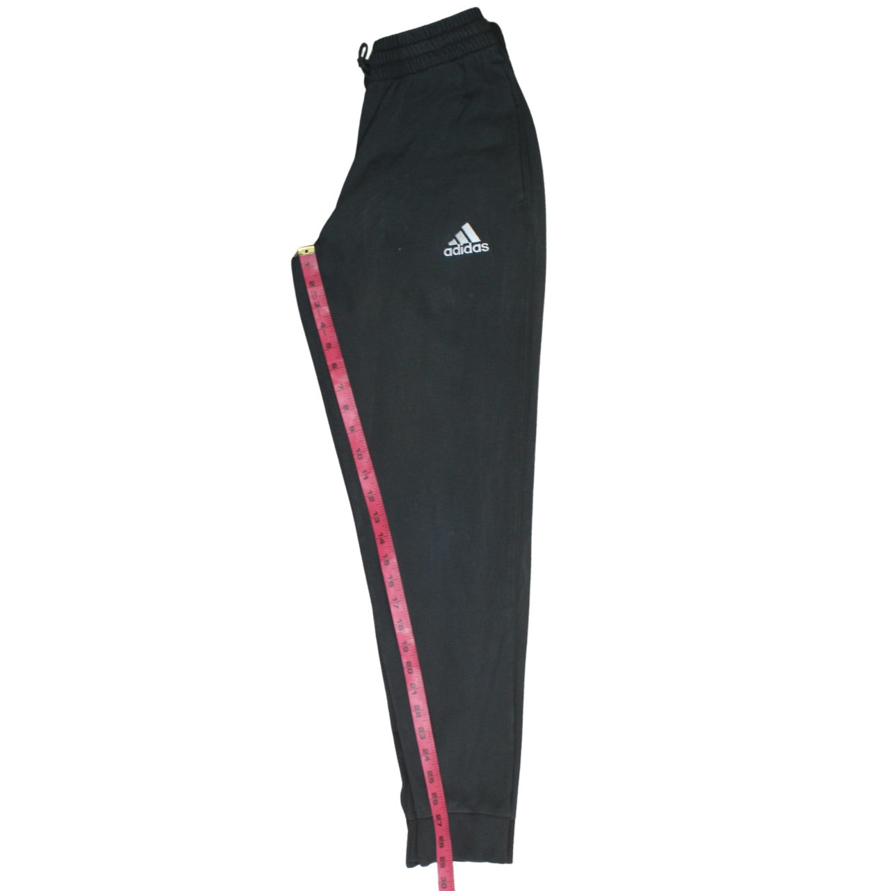 Adidas Men's Black S Jogger Sweatpants Elastic Waist Drawstring