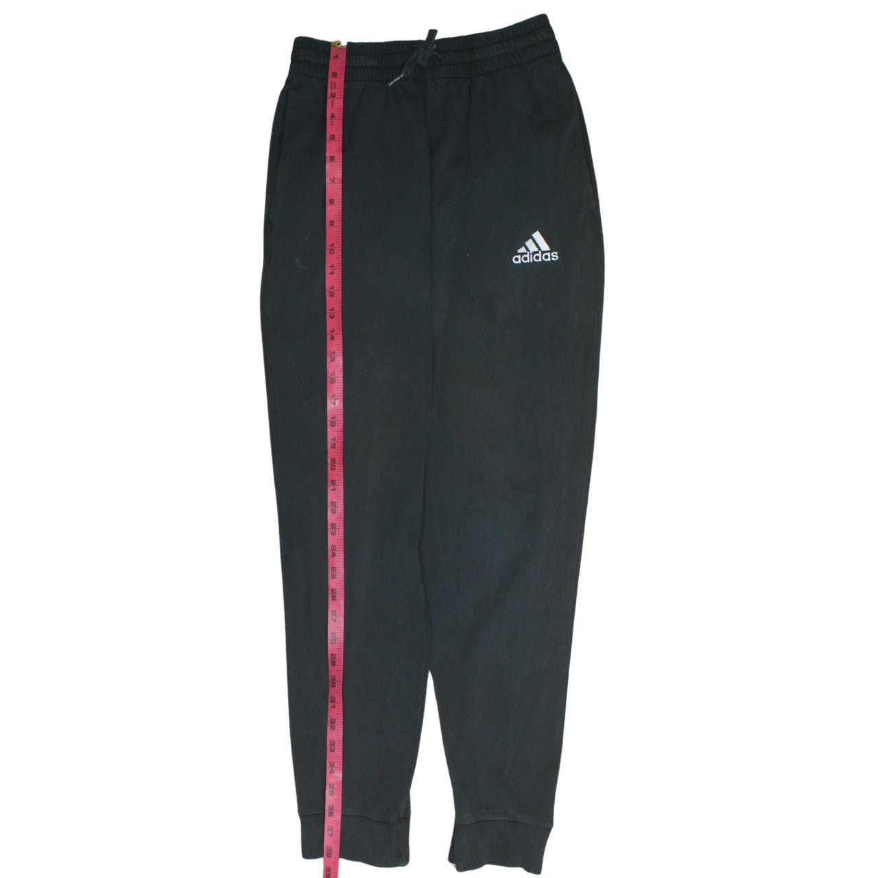 Adidas Men's Black S Jogger Sweatpants Elastic Waist Drawstring