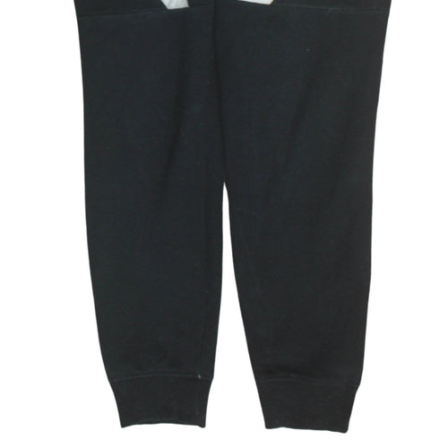 FILA Men Black Jogger Sweatpants Medium Elastic Waist Track Pants