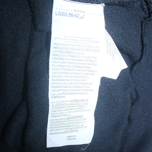 Under Armour Men's Black Crew Neck Fleece Sweatshirt Size L