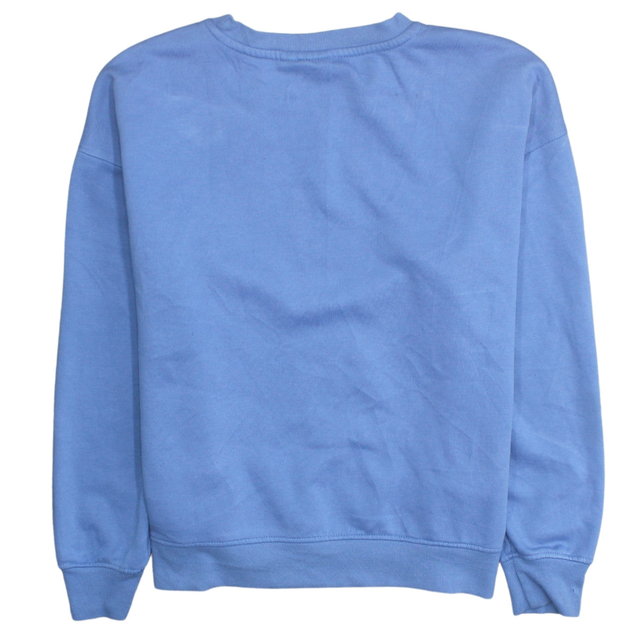 Disney x Primark Womens Blue Stitch Sweatshirt M Graphic Pullover