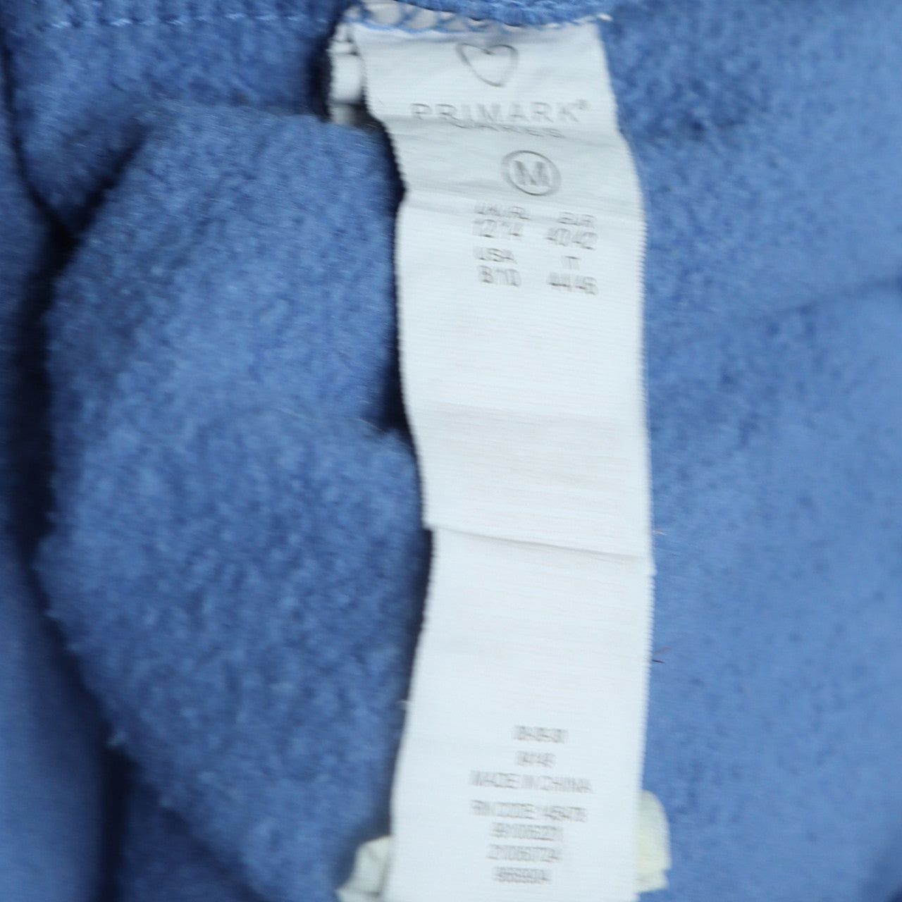 Disney x Primark Womens Blue Stitch Sweatshirt M Graphic Pullover