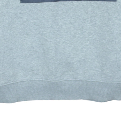 Tommy Hilfiger Men's Grey Cotton Logo Sweatshirt M