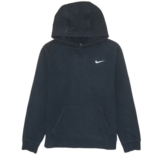 Nike Boys Black Pullover Hoodie XL 13-15 Years Fleece Sweatshirt