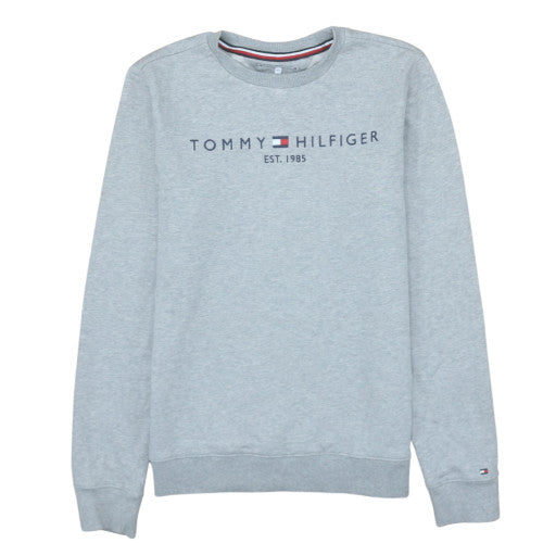 Tommy Hilfiger Boys Grey Logo Pullover Sweatshirt 14 Years