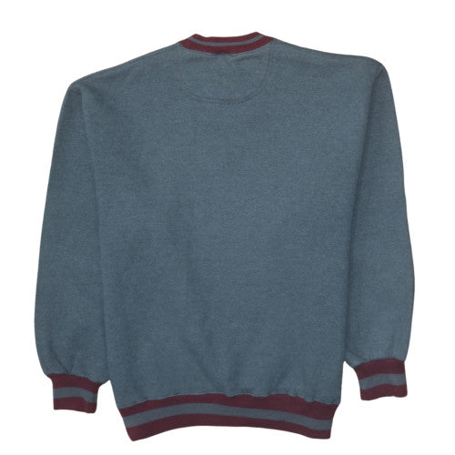 Russell Athletic Mens Grey Pullover Sweatshirt L Vintage Crew Neck