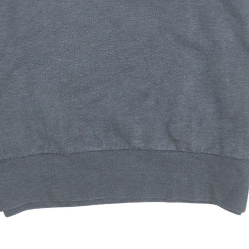 Levi's Men's Grey Logo Crew Neck Pullover Sweatshirt Size L