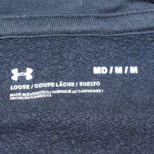 Under Armour Men's Black Pullover Hoodie Size M Sports Fleece
