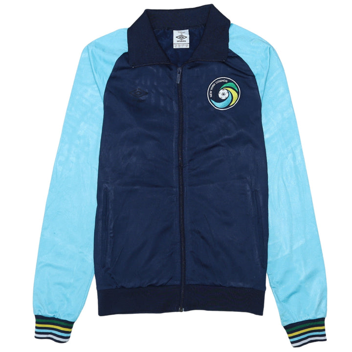 Umbro Men's Navy Blue New York Cosmos Track Jacket Size M