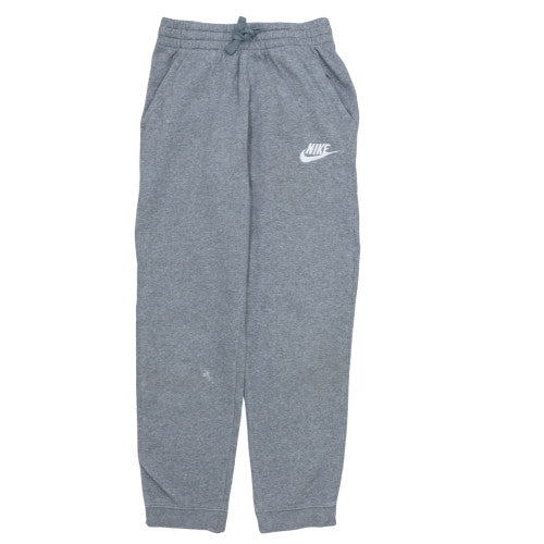Nike Boys Grey Jogger Sweatpants XL 158-170cm with Drawstring Waist