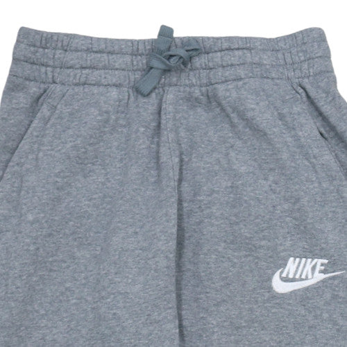 Nike Boys Grey Jogger Sweatpants XL 158-170cm with Drawstring Waist