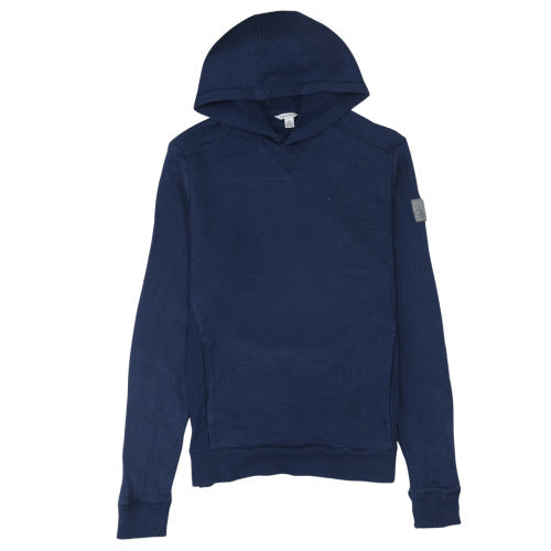 Calvin Klein Men's Blue Pullover Hoodie Small Cotton