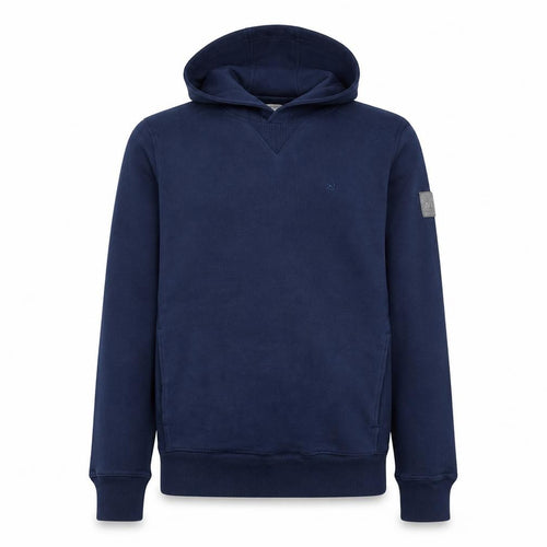Calvin Klein Men's Blue Pullover Hoodie Small Cotton