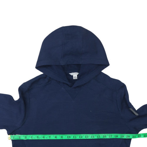 Calvin Klein Men's Blue Pullover Hoodie Small Cotton